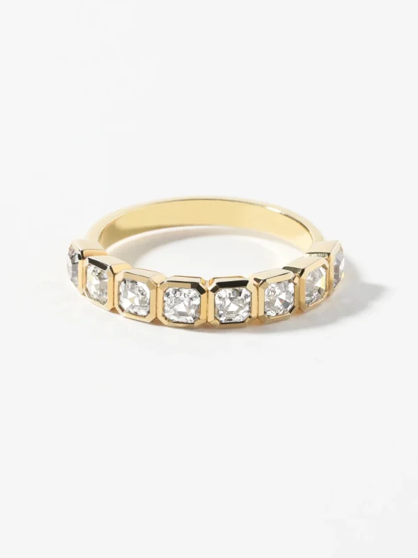 Belenos Asscher Cut Band