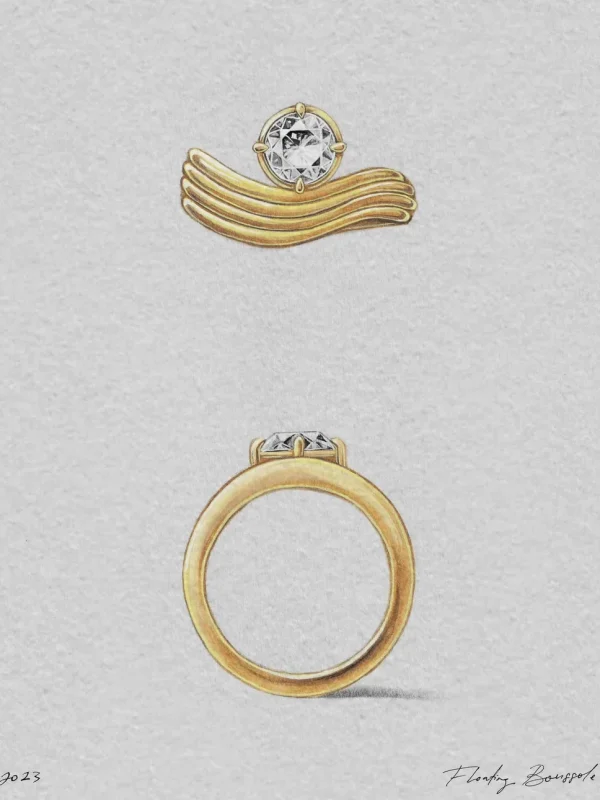 Floating Boussole Solitaire